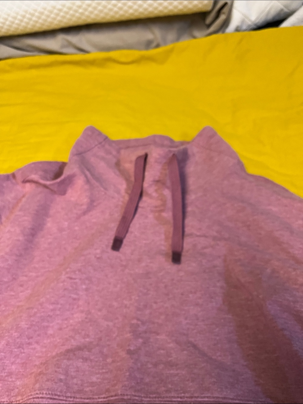L.L.Bean Women's Heather Plum Short Sleeve Tee - Picture 2 of 5